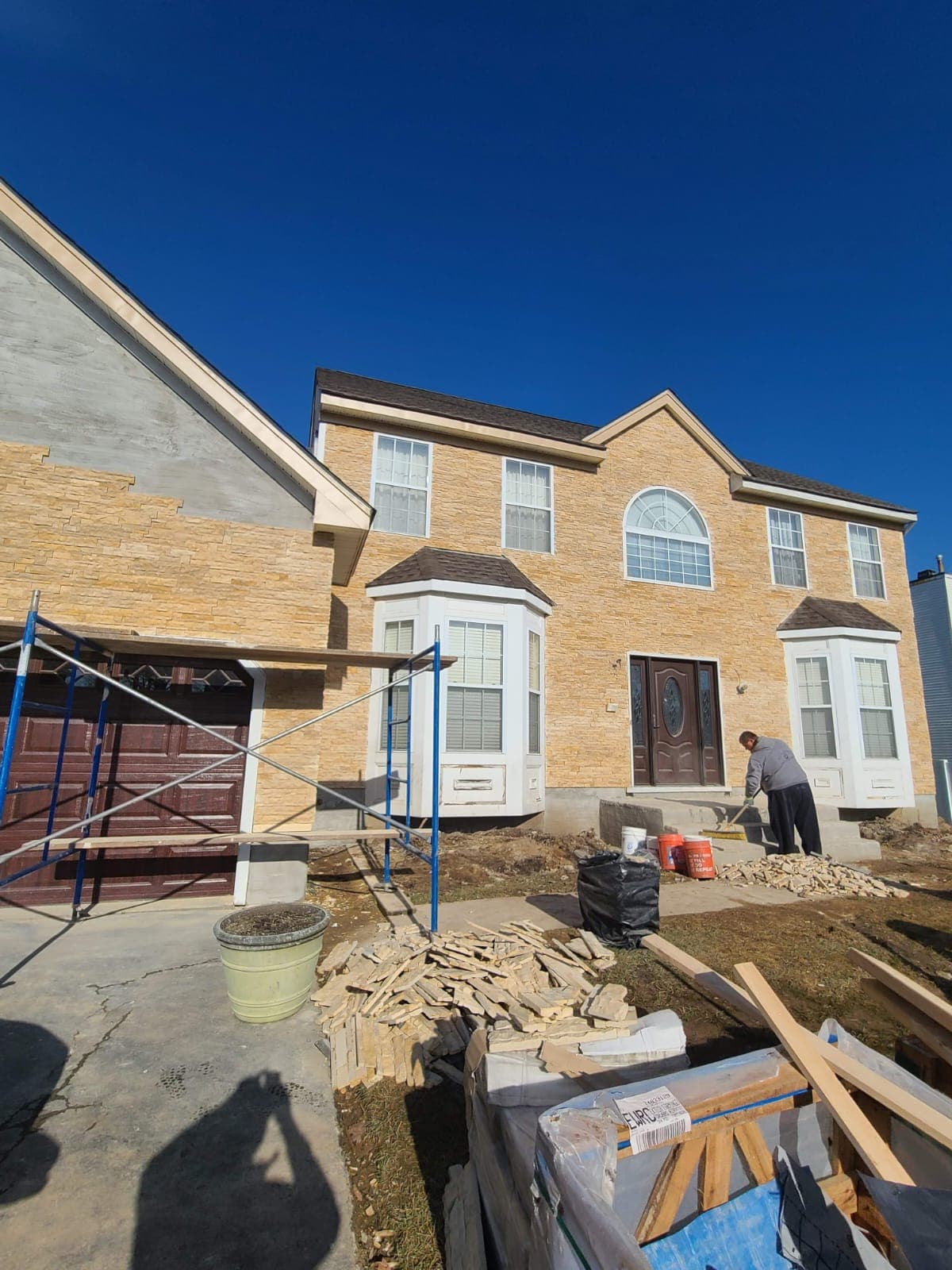 Brick and masonry exterior work