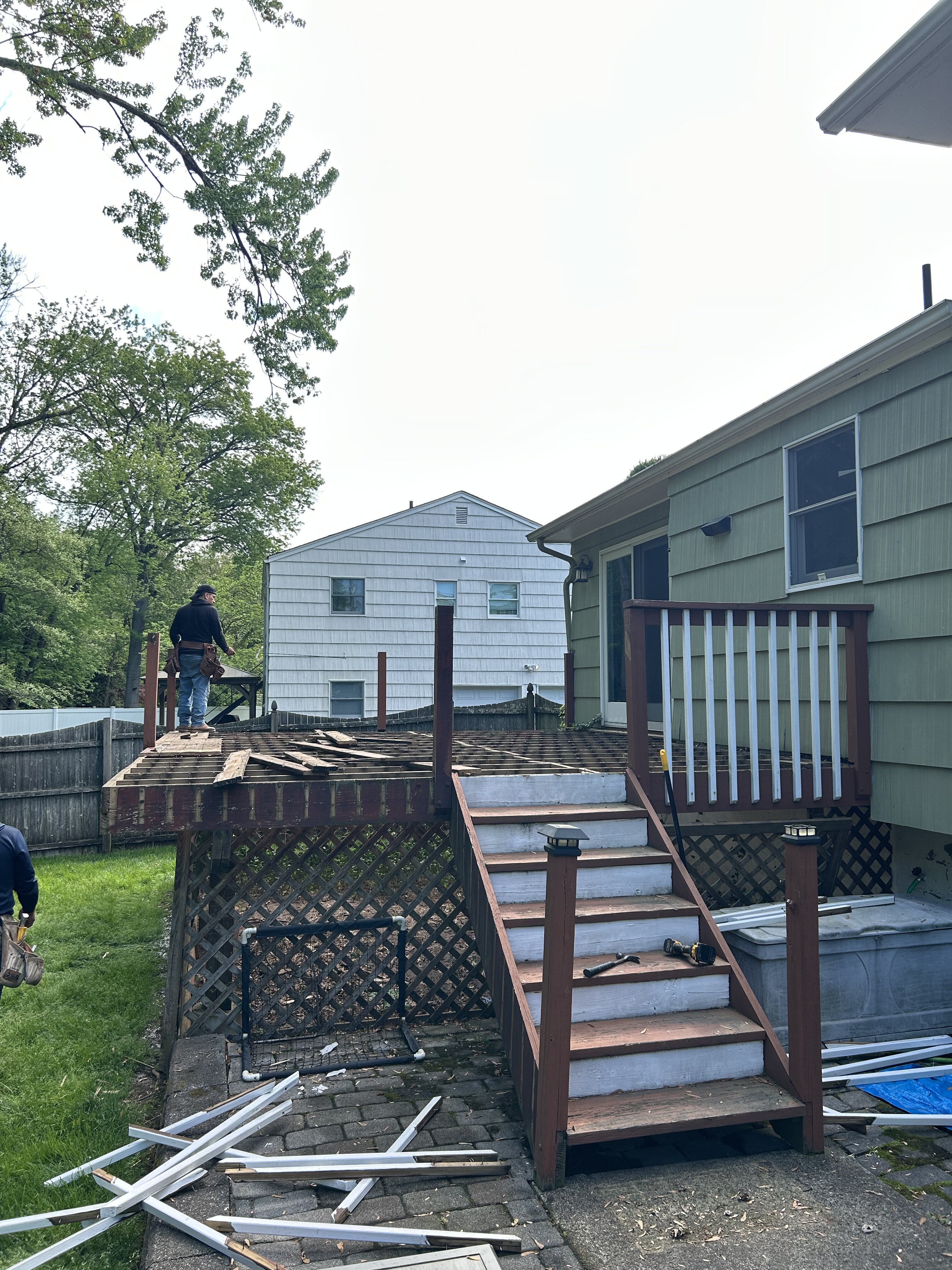 Full Deck Replacement in Progress