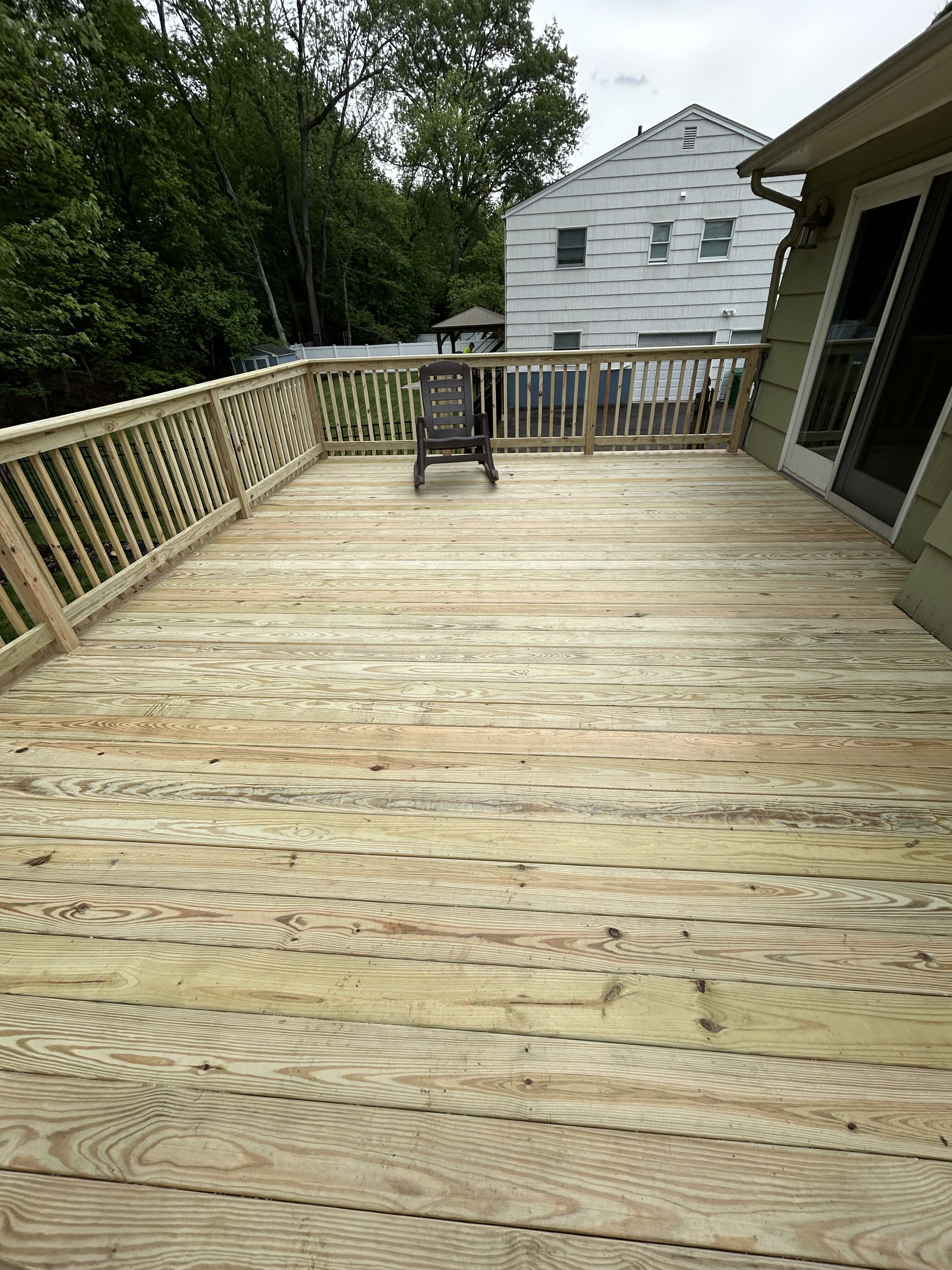 New Wood Deck