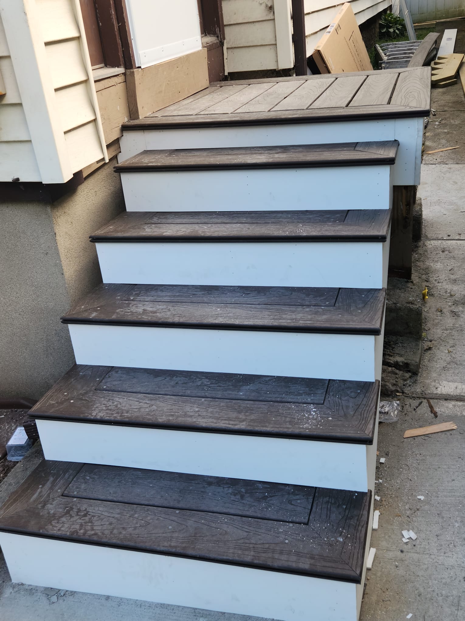 Composite Deck Stairs